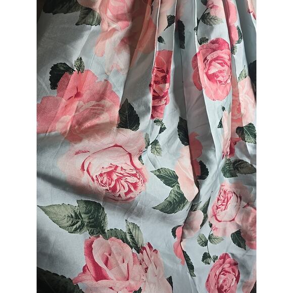 Formal Maxi Gown Prom Halter Dress Wedding Womens 9 / 10 Festive Party Chic - Picture 3 of 11